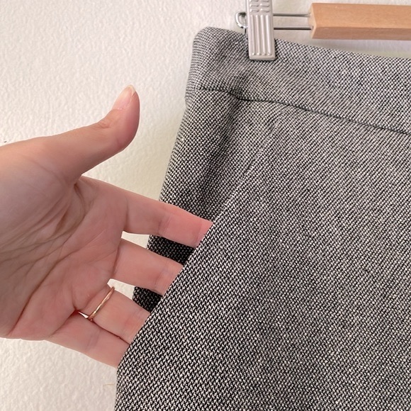 VERONICA BEARD Lebone Wool Tweed Loose Flared Pants in Gray Multi - Picture 11 of 13